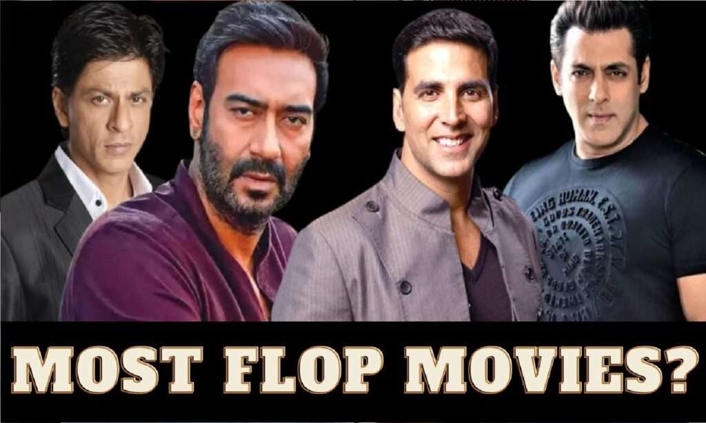 Bollywood Actors Who Gave The Most Flop Movies