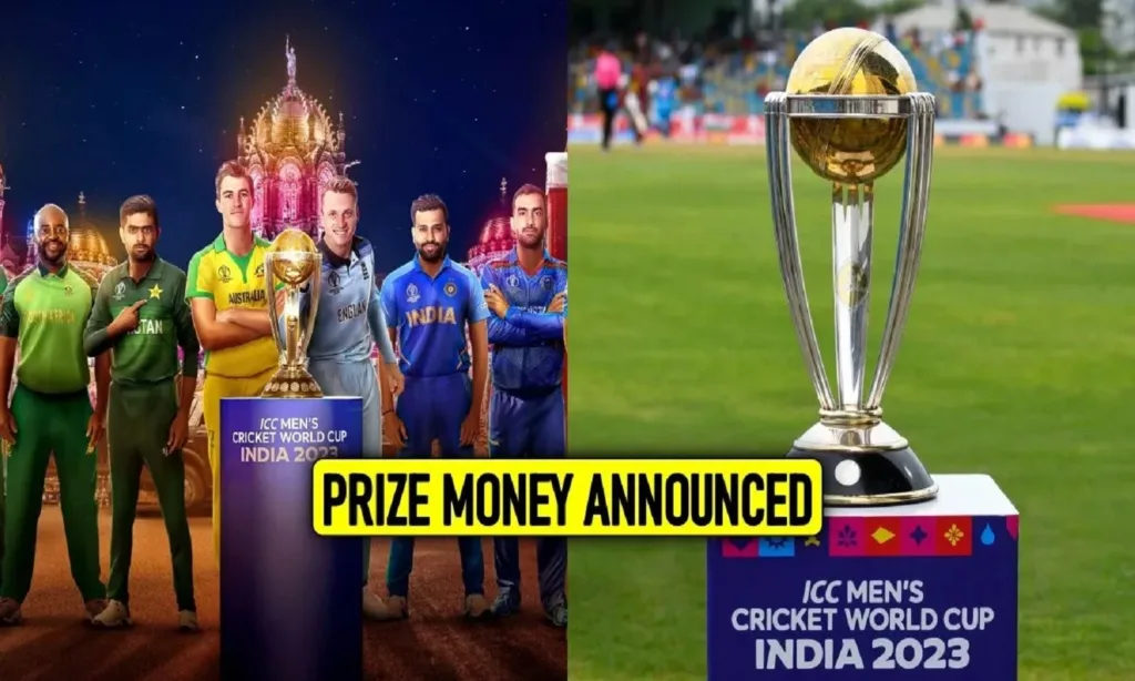 ICC WC 2023 PRIZE MONEY