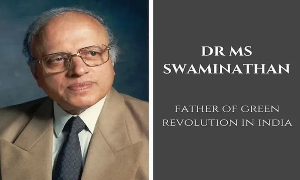 MS Swaminathan