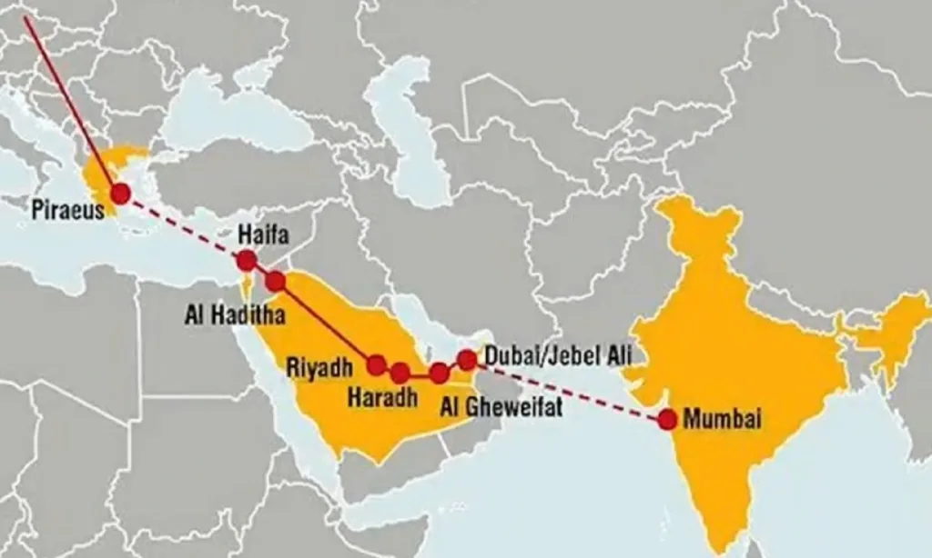 UAE-INDIA-POK-MAP-G20