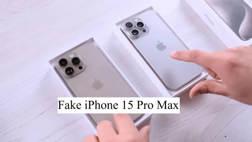 Fake iPhone 15 Pro Max