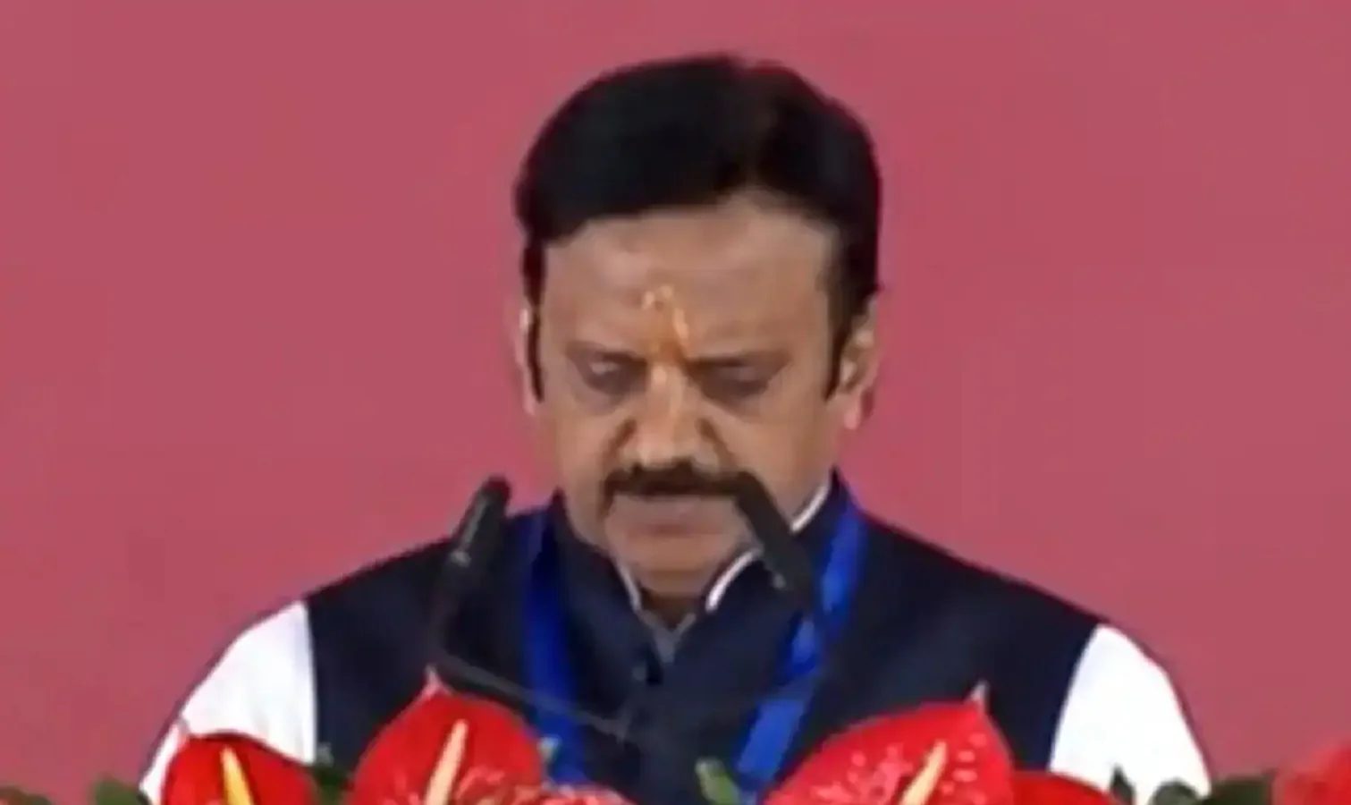 Deputy Chief Minister Rajendra Shukla