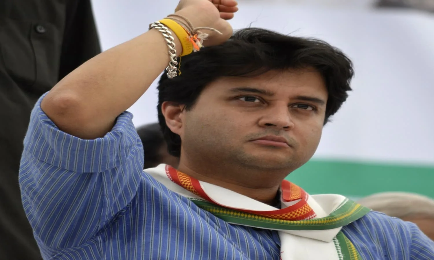 भारत विकसित यात्रा को लेकर कलेक्टर पर भड़के Jyotiraditya Scindia