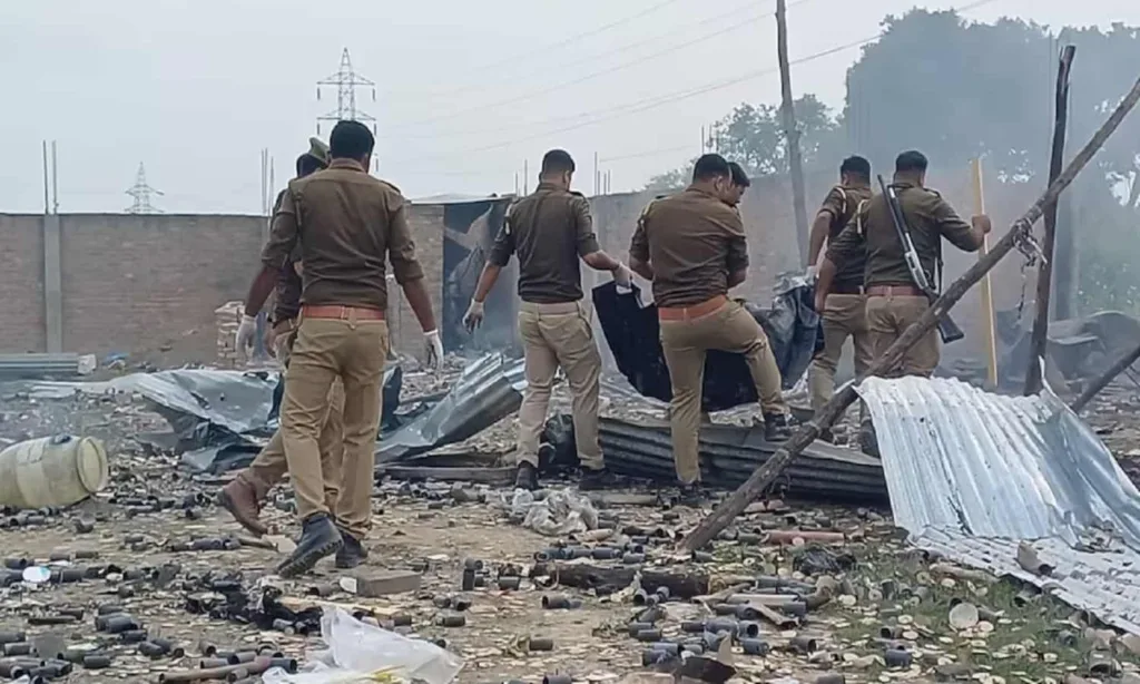 Kaushambi Blast Breaking: