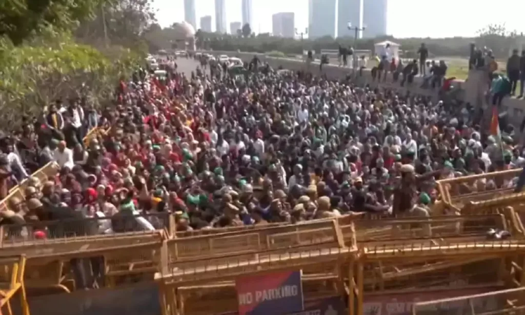 farmers protest