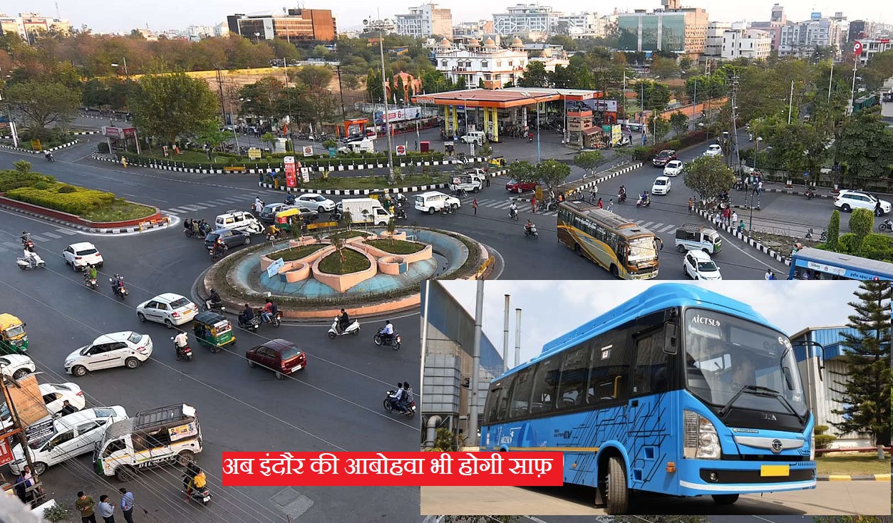Electric buses in Indore