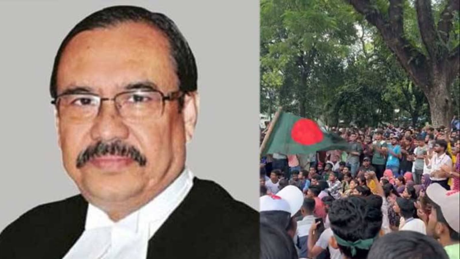 छात्र प्रदर्शन के आगे झुके चीफ जस्टिस Obaidul Hassan,दिया इस्तीफा