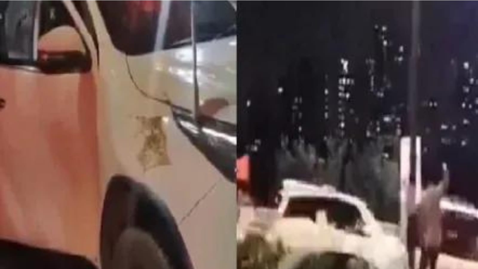 Uddhav Thackeray के काफिले पर,टमाटर और चूड़ियों की वर्षा।