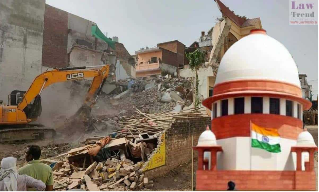 Supreme Court On Bulldozer Action