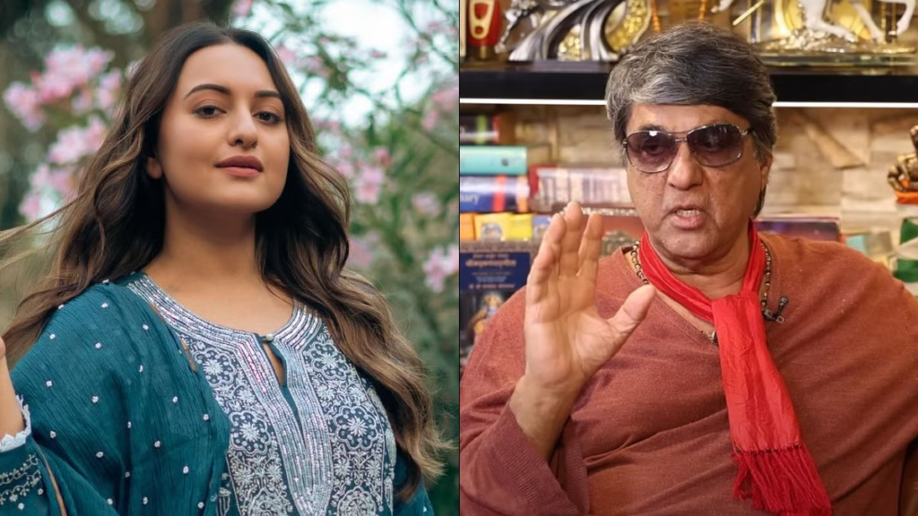 Sonakshi Sinha angry on Mukesh Khanna