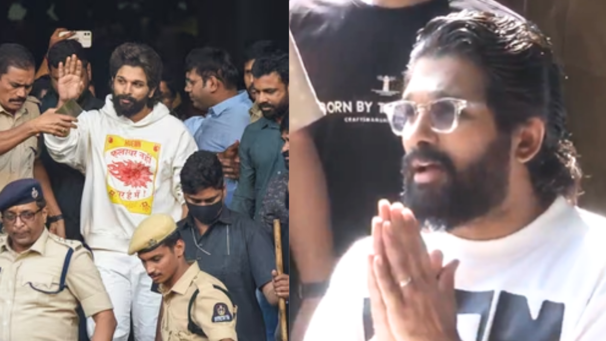 Allu Arjun ने जेल से निकलते ही मांगी माफी, कहा- ‘पीड़ित परिवार के प्रति…’
