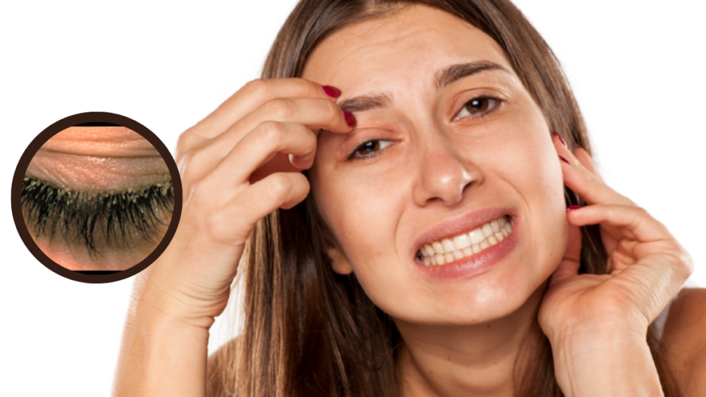 Dandruff on your Eyebrows and Eyelashes