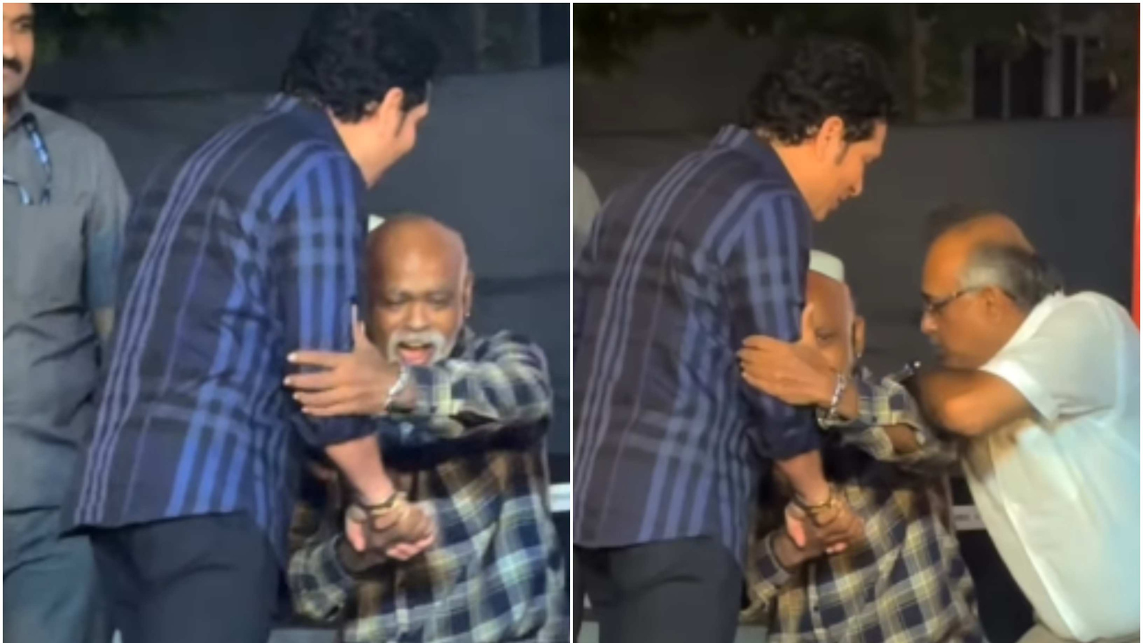 Vinod Kambli Viral Video : Sachin Tendulkar को सामने भावुक हुए Vinod Kambli, वीडियो वायरल