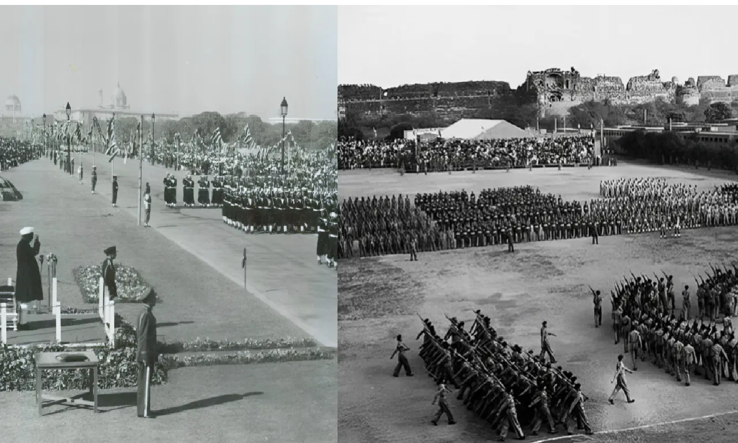 प्रथम गणतंत्र दिवस समारोह और उसकी झलकियाँ –