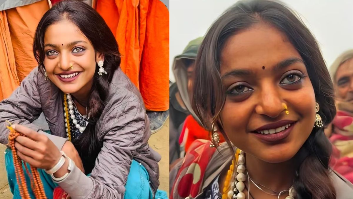 Monalisa Viral Girl : कुंभ में मोनालिसा को ढूंढ रहे लोग… शॉल से मुंह ढक कर भाग रही