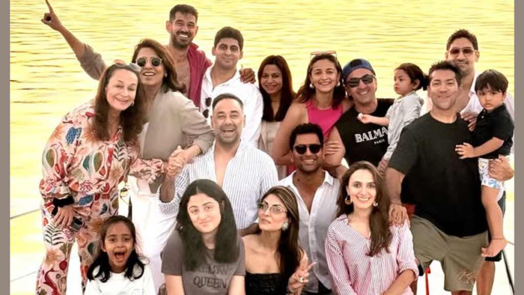 Alia Bhatt and Ranbir Kapoor celebrated holidays with family