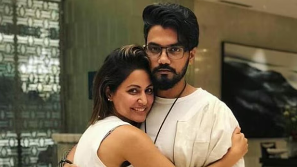 Hina Khan boyfriend Rocky Jaiswal is supporting her in her battle with cancer