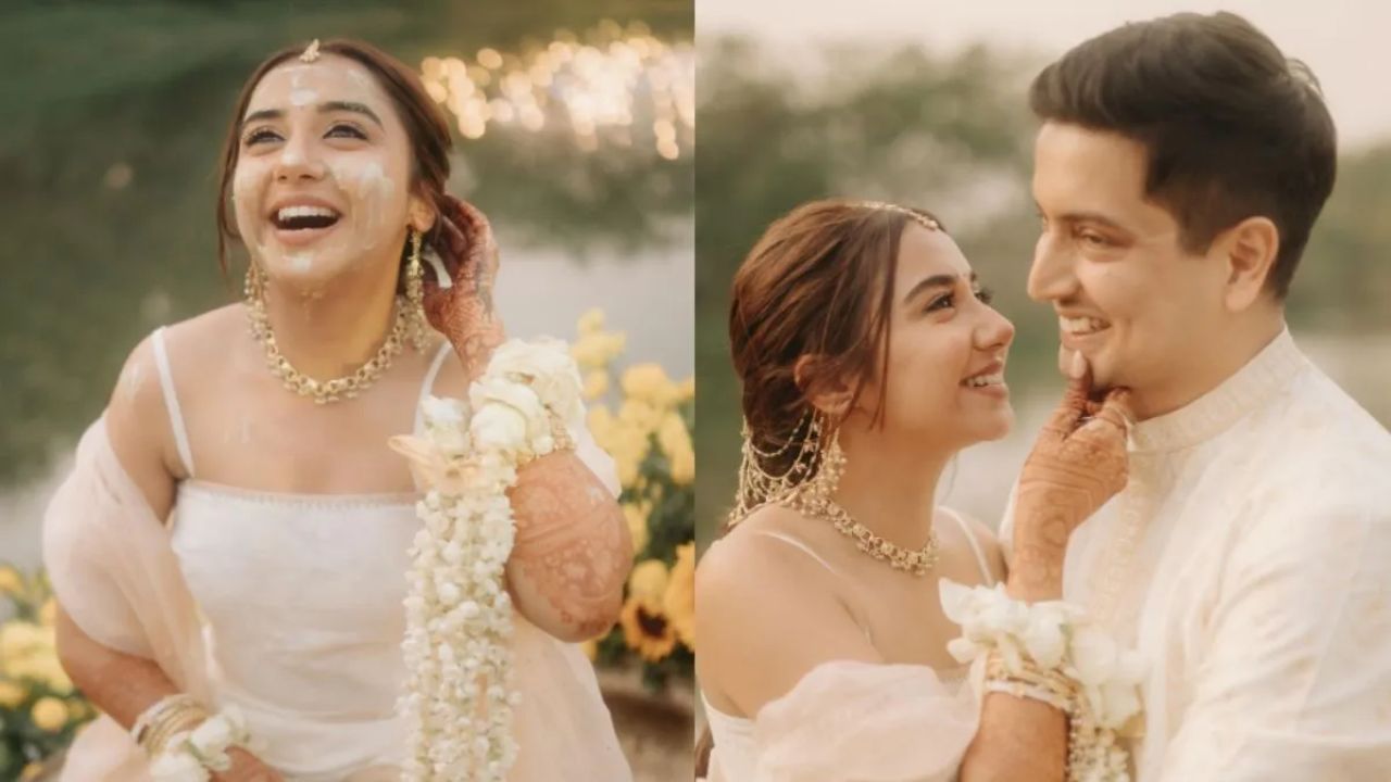 White theme हल्दी के बाद क्या होगी Prajakta Koli की marriage theme!!