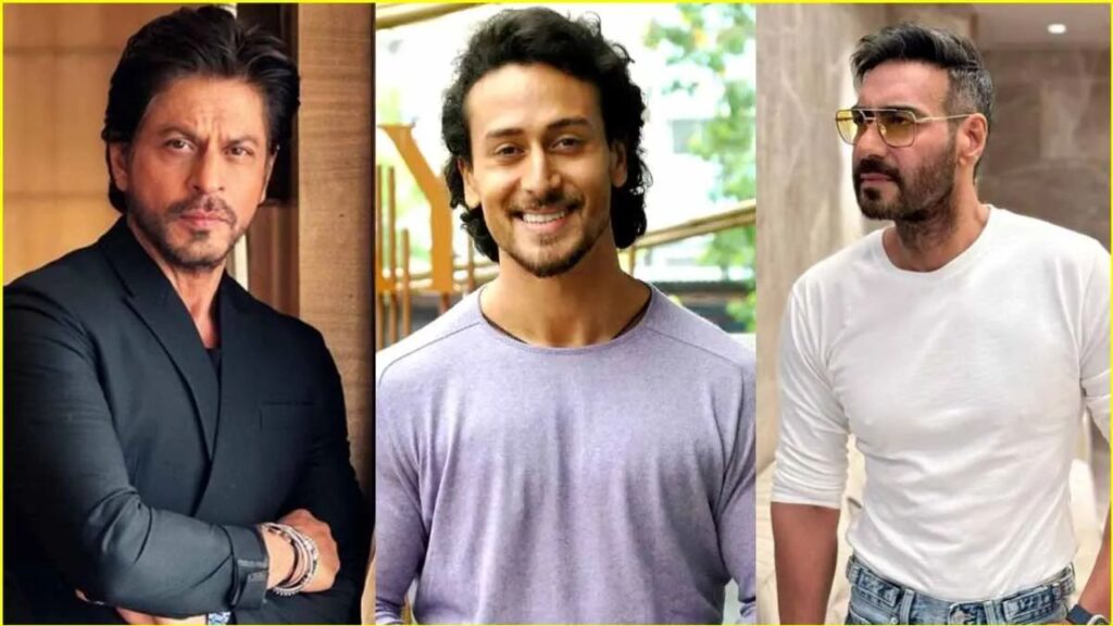 Shah Rukh Khan Tiger Shroff Ajay Devgan