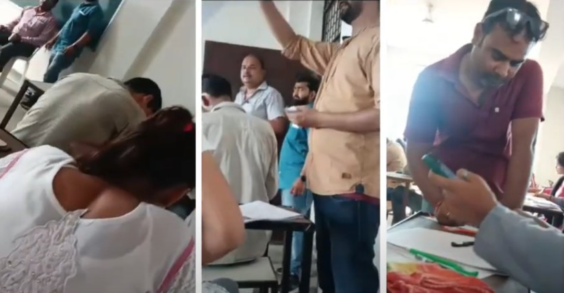 Video of cheating goes viral in another college in Rewa