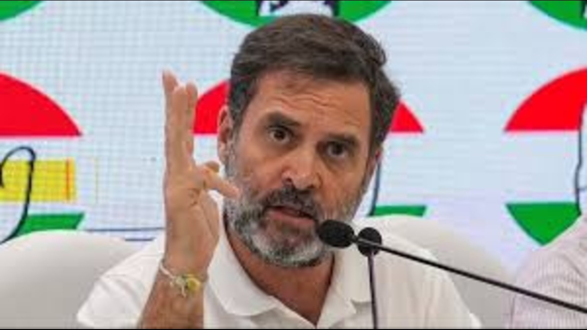 हमारे नेता शेर मगर उनकी पीठ पर जंजीरें बंधी- RAHUL GANDHI