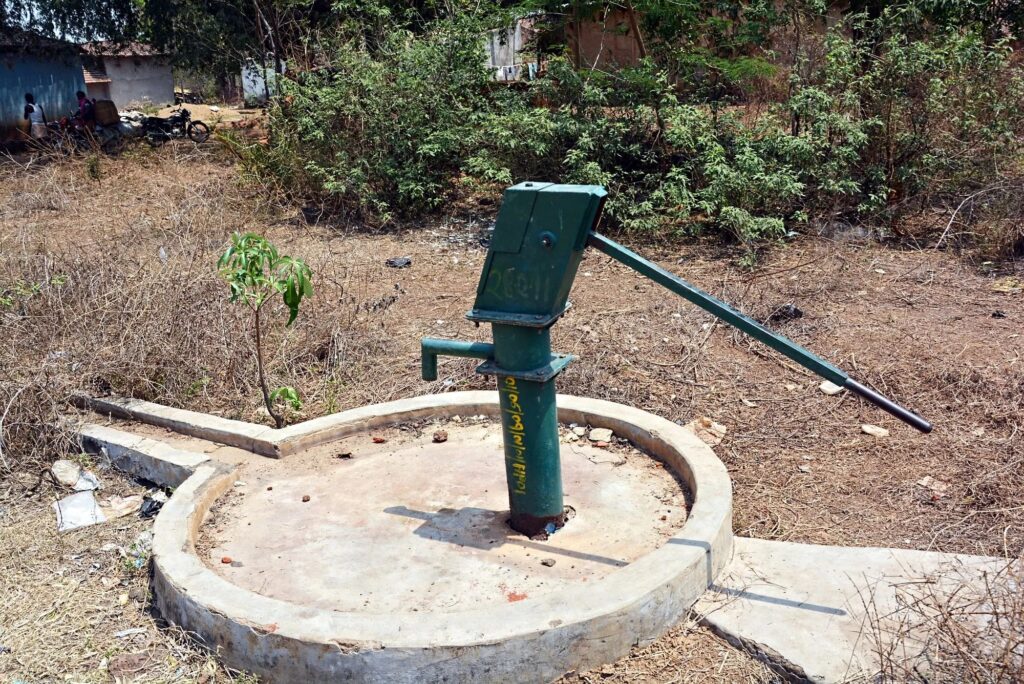 Helpline number issued for repair of hand pump