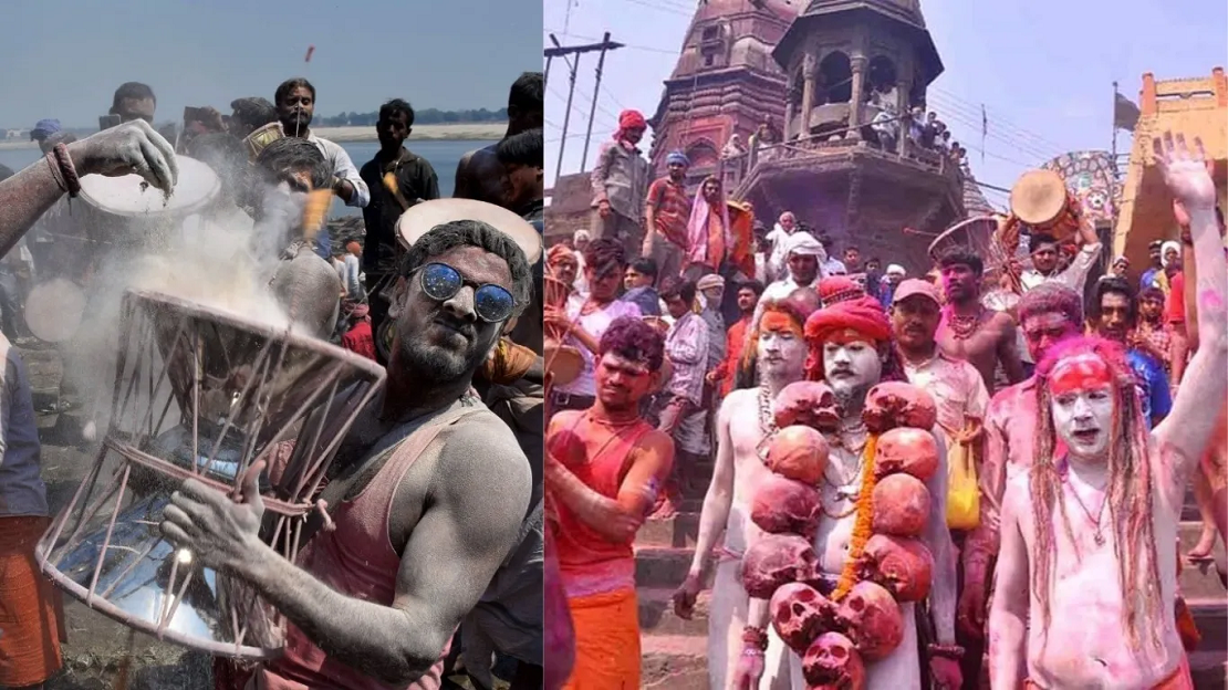 काशी में डमरू की थाप और जलती चिता की भस्म से हुई मसान की होली, इस तरह का है महत्वं