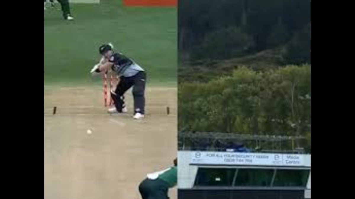 JAMES NEESHAM: ऐसे कौन मारता है भाई,,,, वर्ल्ड क्लास के बॉलर को क्लब क्रिकेटर की तरह धोया!