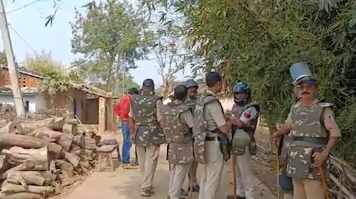 Silence spread in Gadra village of Mauganj