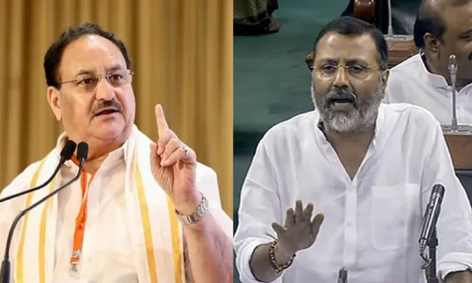 BJP को कमजोर कर रहे JP Nadda? Nishikant Dubey पर टिप्पणी करने से समर्थक नाराज