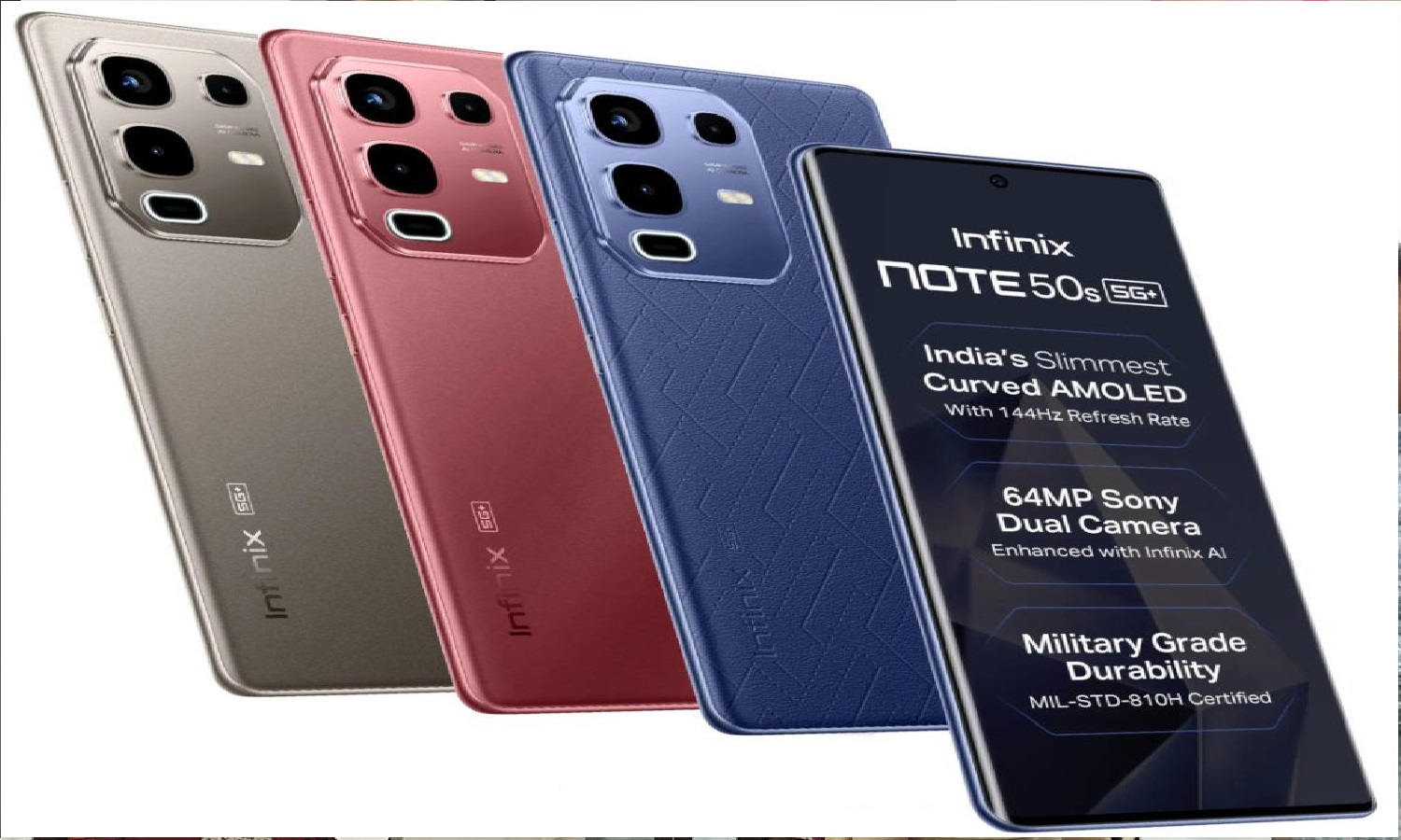 Infinix Note 50s 5G: भारत में लॉन्च, जानें स्पेसिफिकेशन, फीचर्स और कीमत