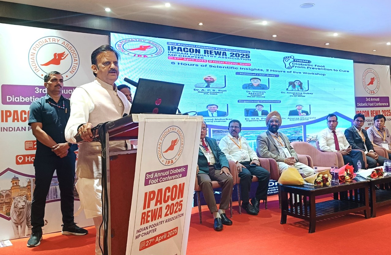 Deputy Chief Minister inaugurated the Diabetic Foot Workshop