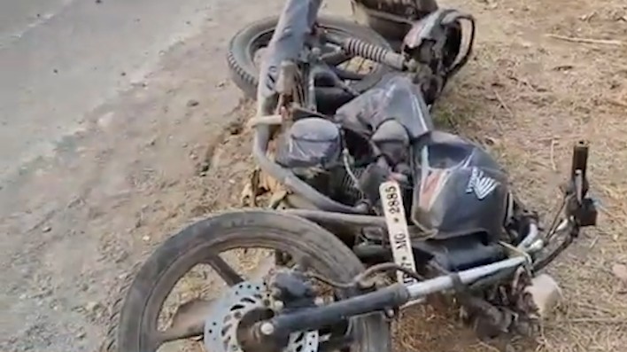 Bike riding family hit by speeding car in Rewa