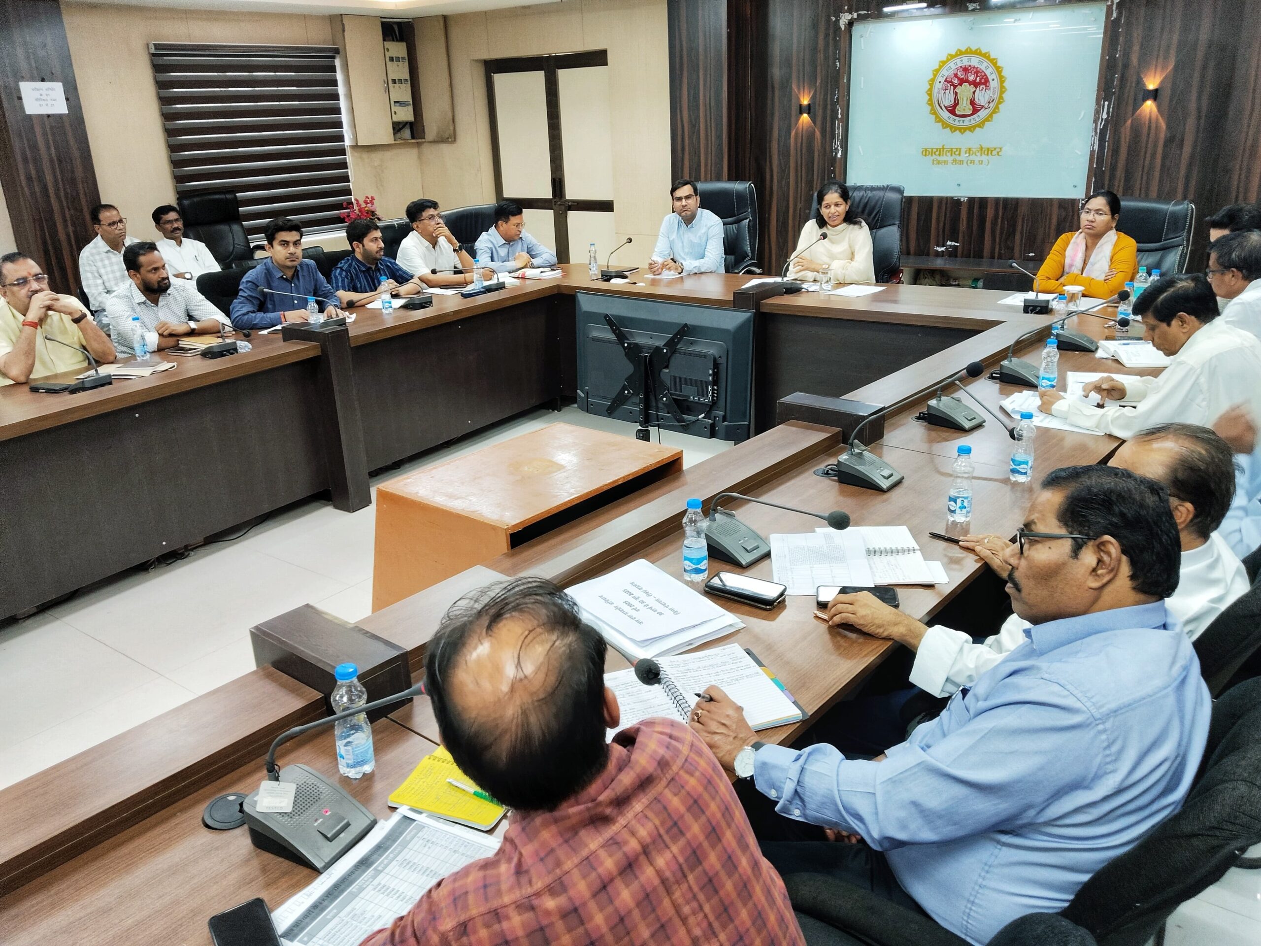 Collector Pratibha Pal reviewed revenue works