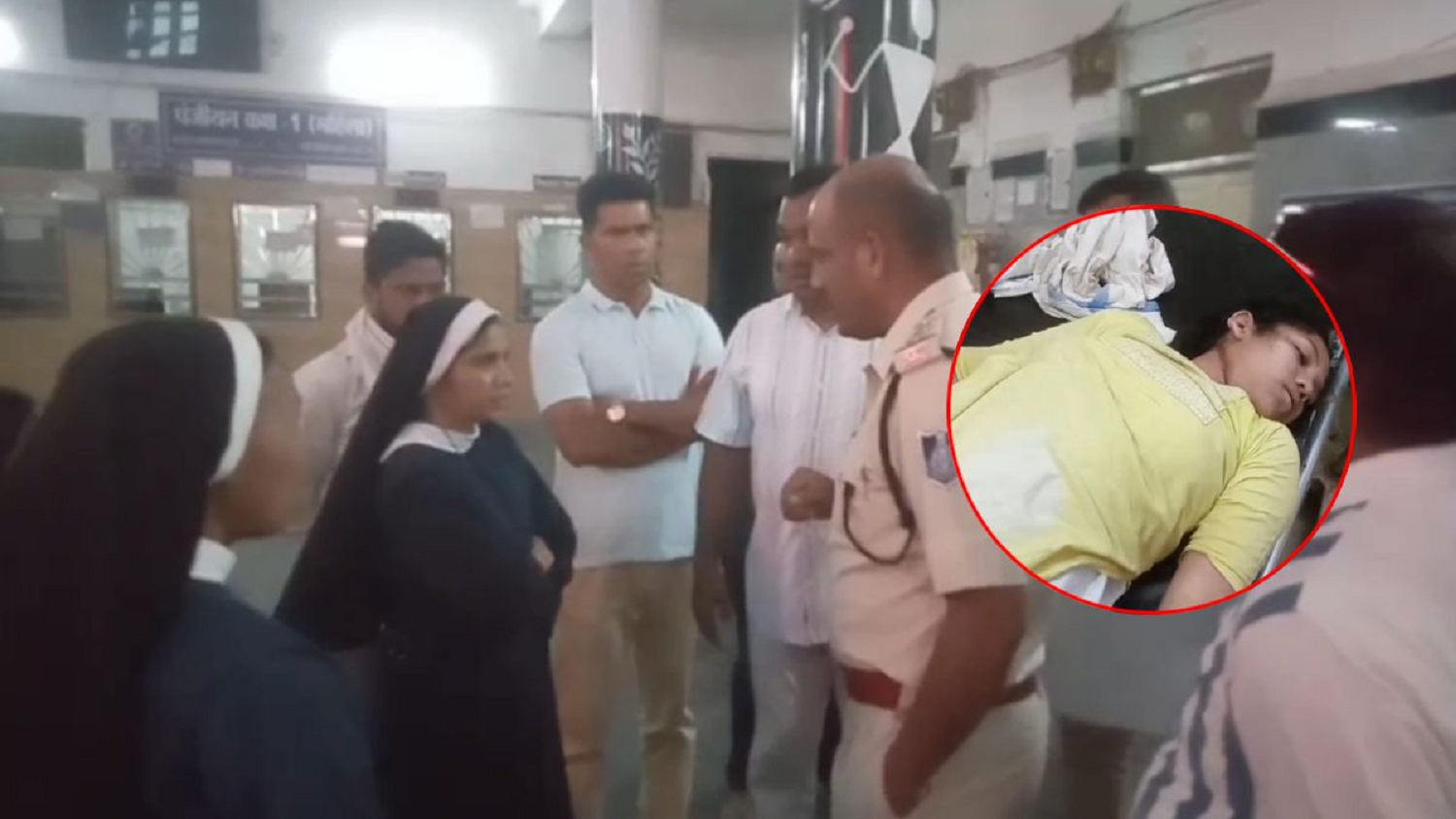 सतना के चर्च हॉस्टल में असम के युवती की संग्दिध मौत, फादर..