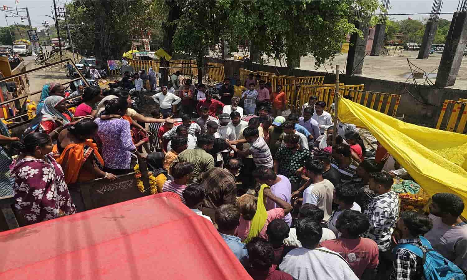 MP: महिला पुलिसकर्मी से मारपीट के मामले में 17 के खिलाफ केस दर्द