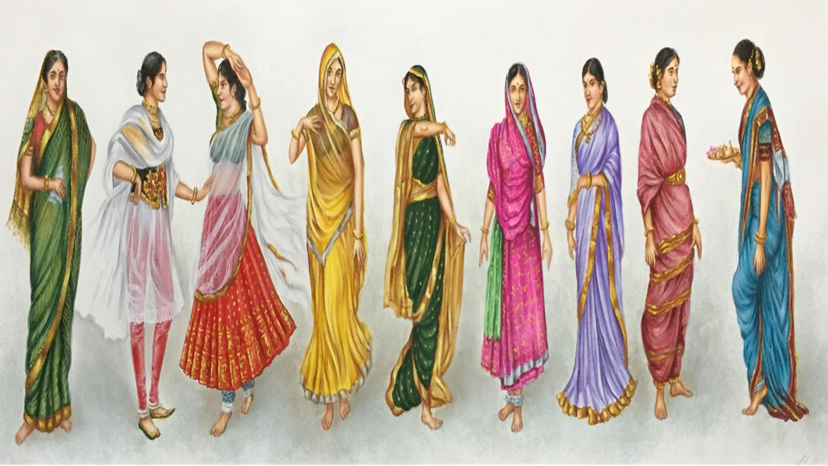 क्या है भारत में साड़ियों का इतिहास