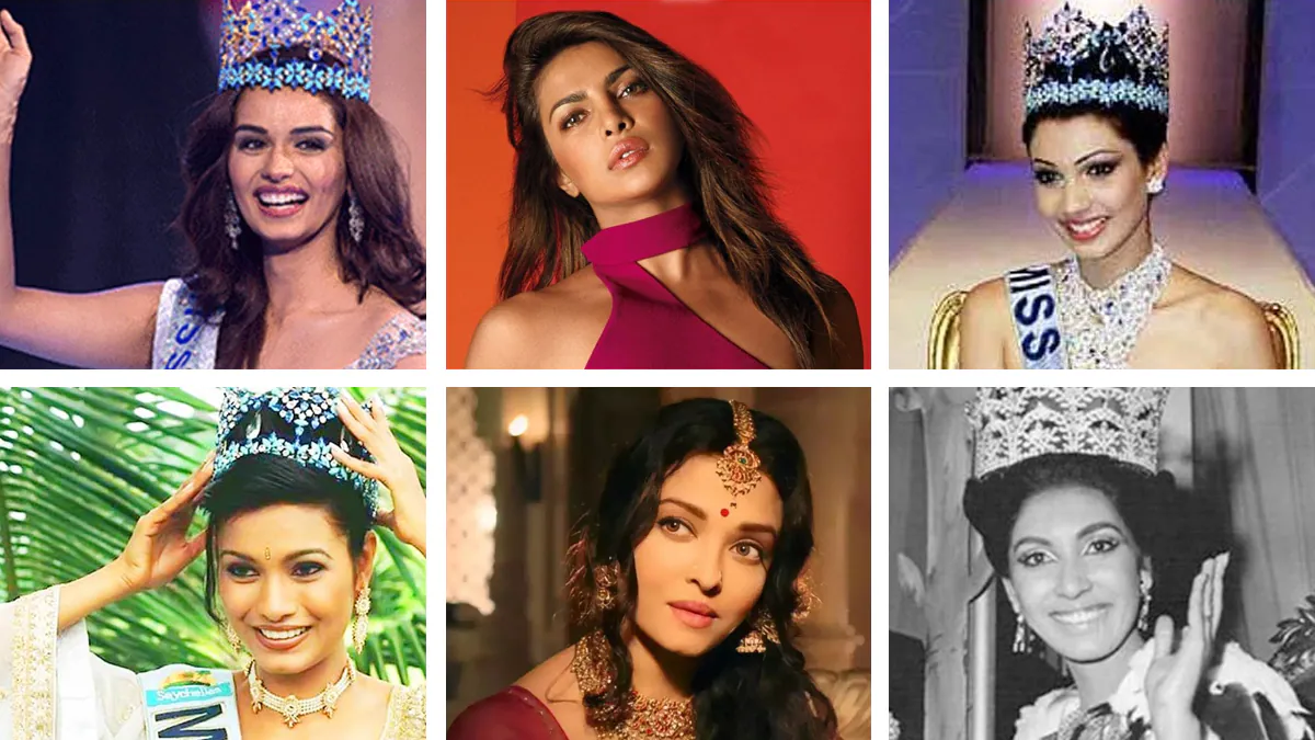 Miss World 2025 | भारत की 6 खूबसूरत महिलाएं जो बनीं मिस वर्ल्ड