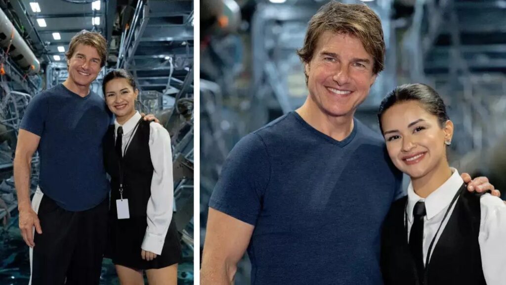 Avneet Kaur With Tom Cruise