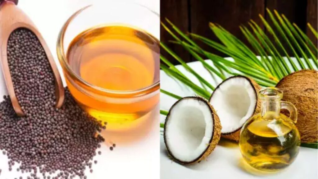 Mustard Oil or Coconut Oil