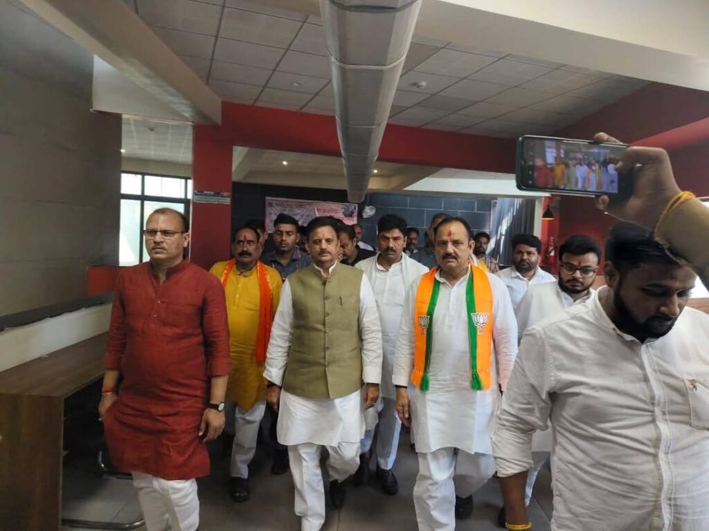 Deputy Chief Minister Rajendra Shukla