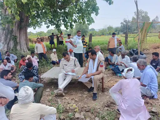 Farmer dies due to electric current spread in barbed wire in Maihar