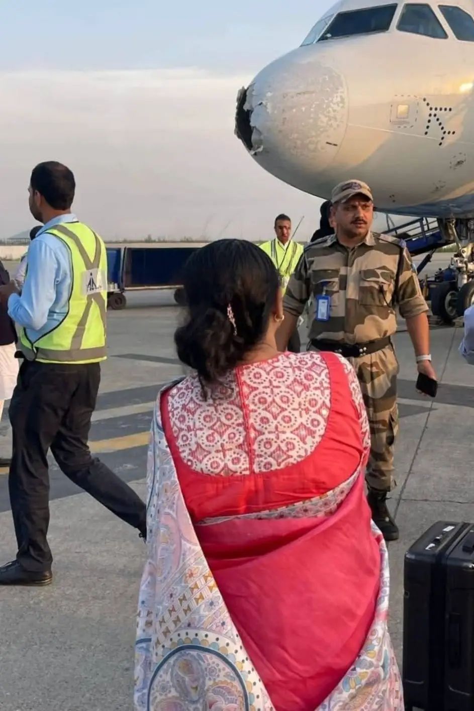 Indigo Flight Accident