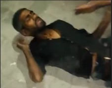 A youth was beaten up publicly in Rewa on suspicion of theft