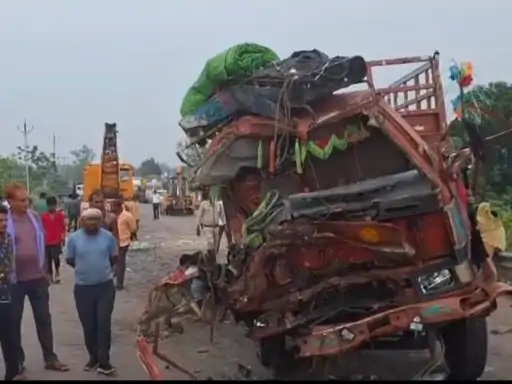Road accident in Sidhi