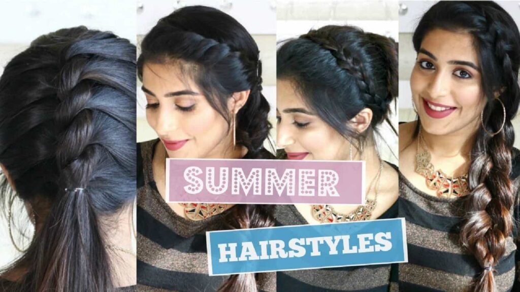 Summer Friendly Hairstyles In Hindi