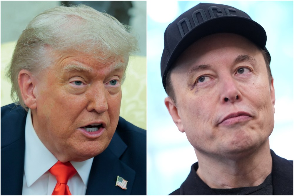 Elon Mask and donald trump breakup