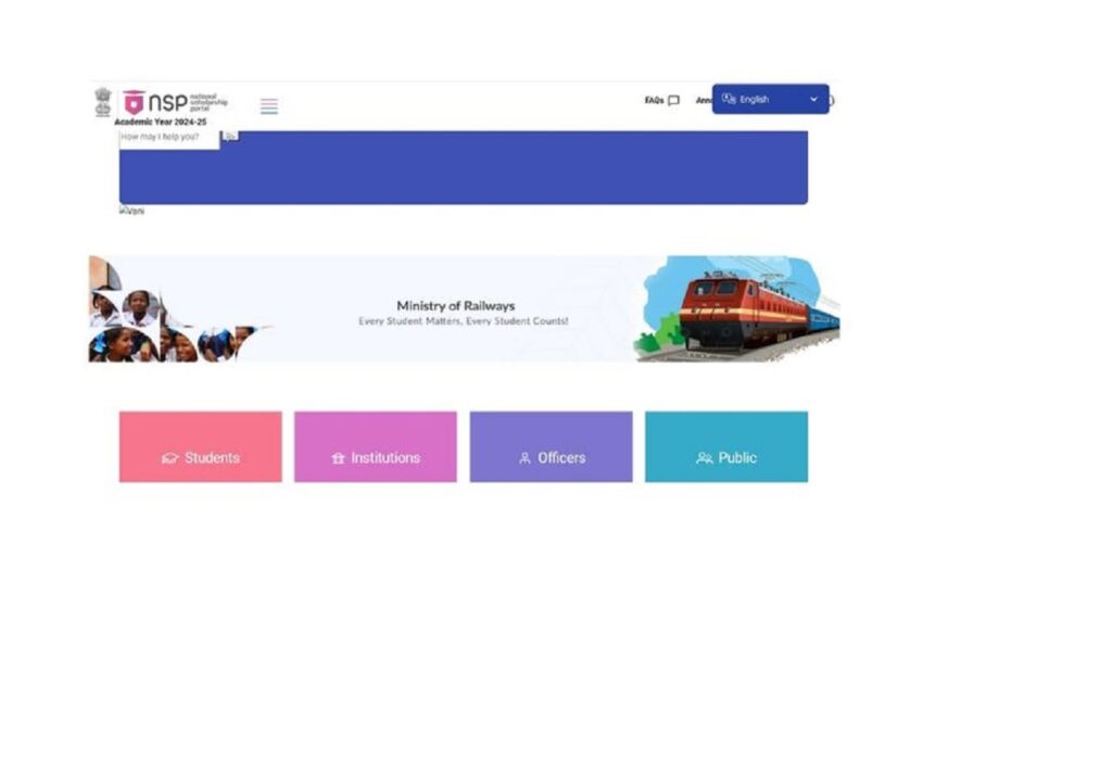 NSP Scholarship 2025 Online Application In Hindi