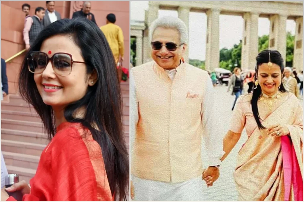 Mahua moitra love marriage