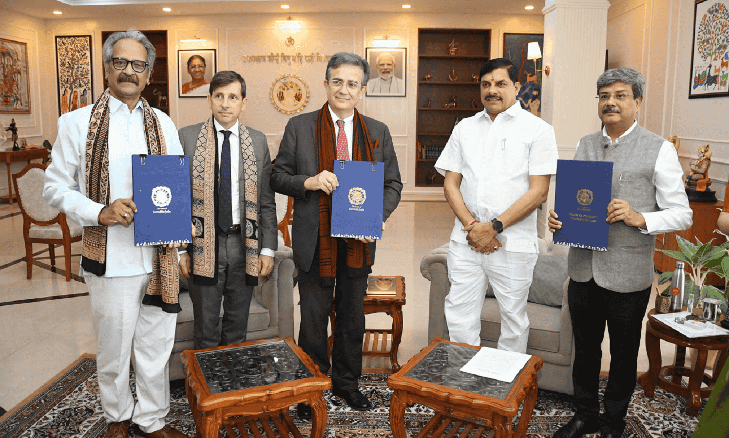फ्रांस के साथ एमपी सरकार ने किया एमओयू, प्रदेश की संस्कृति को मिलेगा वैश्विक मंच